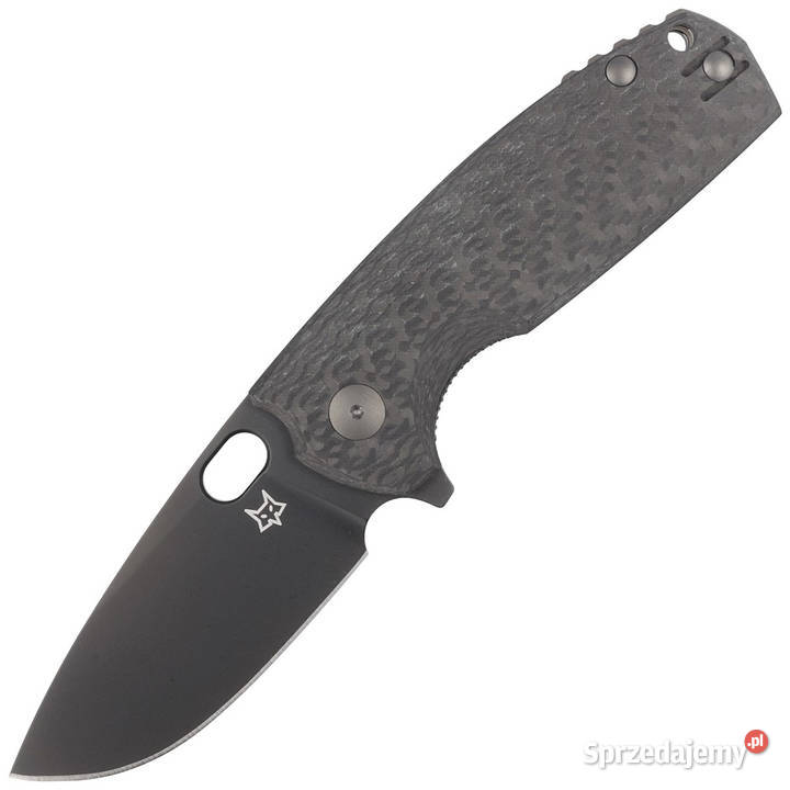Nóż składany FOX Core Black Carbon Fiber PVD Warszawa