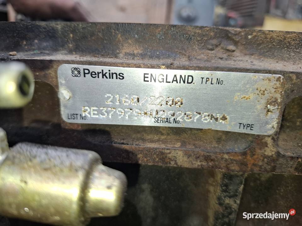 Silnik Perkins 4 cylindrowy w stanie Manitou Jcb dolnośląskie Targoszyn