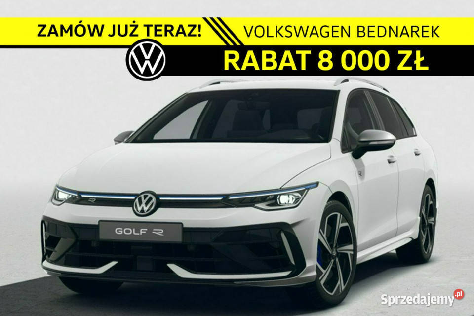 Volkswagen Golf Variant R 20 TSI 4Motion 333 DSG czujnik deszczu Motoryzacja Łódź