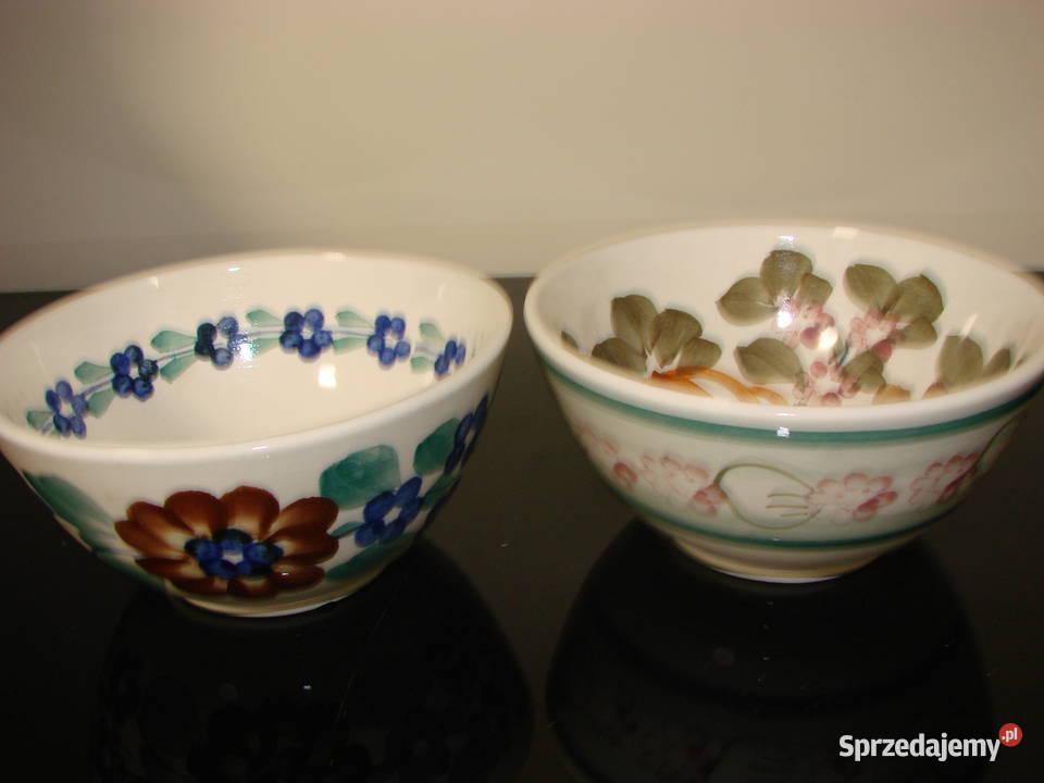 Włocławek fajansowa miska salaterka Pruszcz Gdański