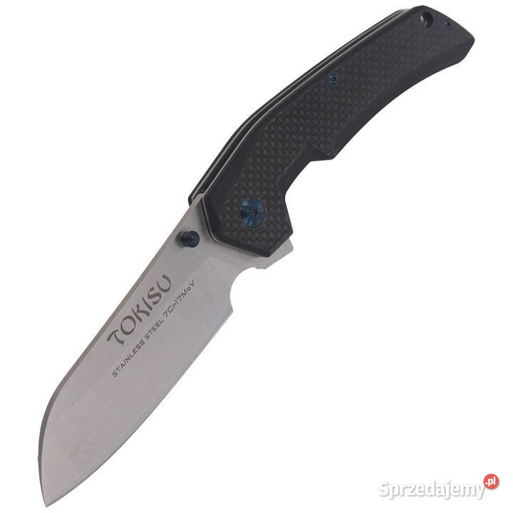 Nóż składany TOKISU Tactical Black G10Carbon
