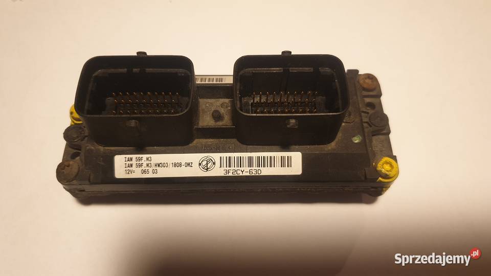 Sterownika silnika ECU Fiat Punto 3 6160037606 Motoryzacja Borowo