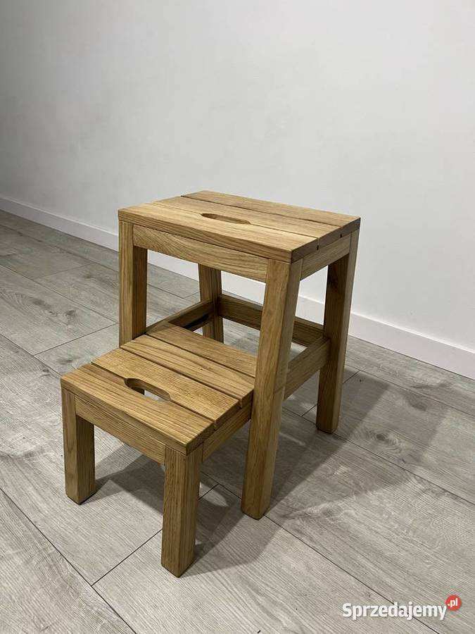 Taboret Dębowy 2w1 Stepoak Sułkowice