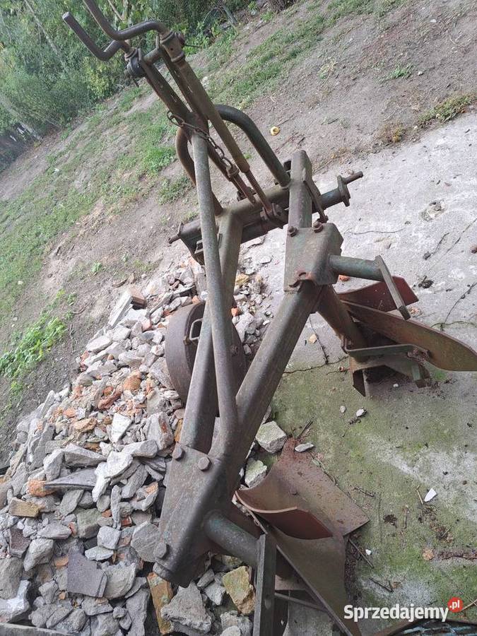 Pług 2 skibowy Unia Grudziądz 2 skiby dwu Ocice