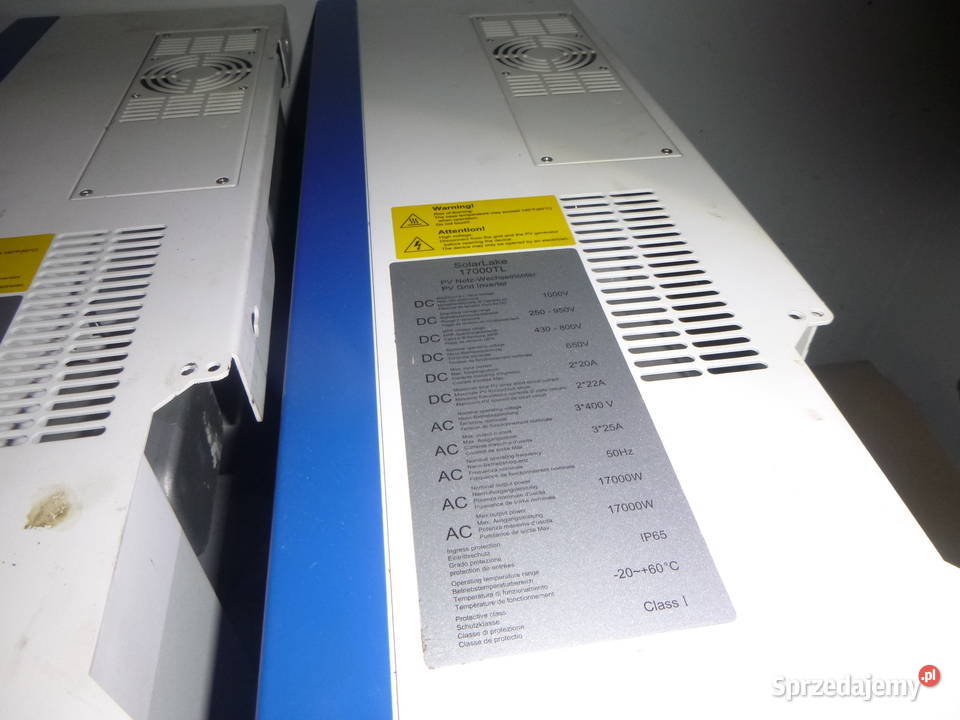 FALOWNIK INWERTER SAMIL POWER POWER LAKE 17000TL Falowniki śląskie Bielsko-Biała sprzedam