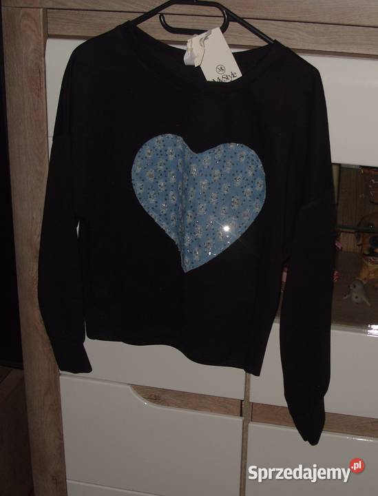 MY wiosenna bluza STYLE z Sercem jeanscekiny r wielkopolskie Rawicz