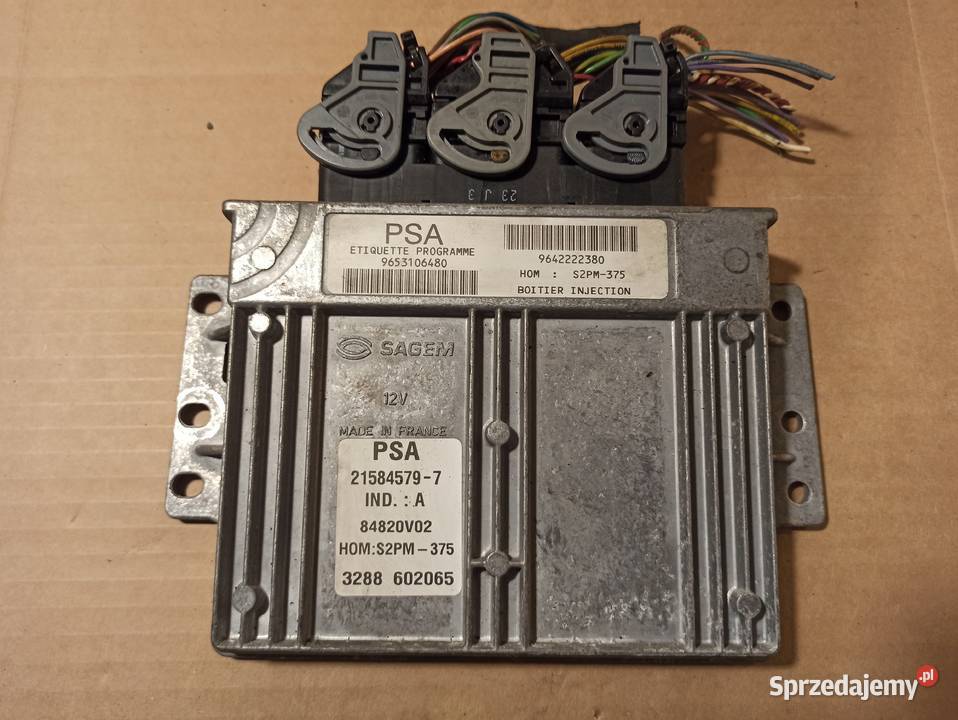 Citroen C2 14 komputer 9653106480 964222238 Bolesławiec