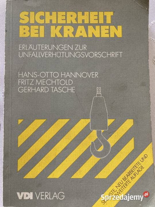 Książka Podręcznik Bezpieczeństwo Dźwigach 1