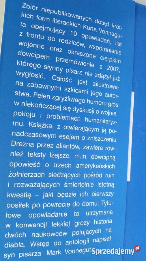 Armagedon w retrospektywie KURT VONNEGUT lubelskie