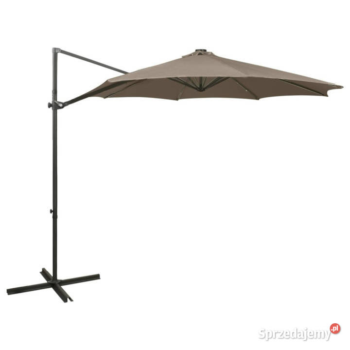 Parasol wiszący z lampkami LED i słupkiem 300 mazowieckie Warszawa