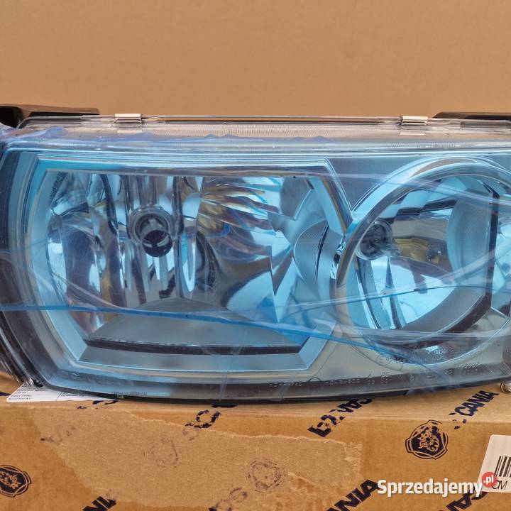 SCANIA R REFLEKTOR LAMPA H7 NOWA ORYGINALNA Bieleń