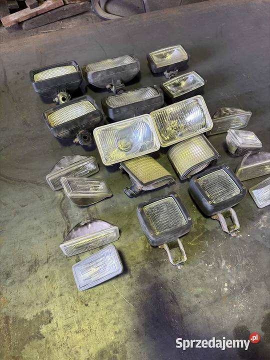 lampy do ciągnika nie led reflektory światła Strzydzew sprzedam