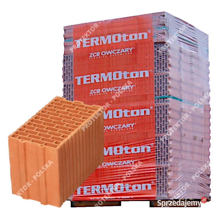 TERMOton 188 cegła kratówka dziurawka Porotherm Szczecin