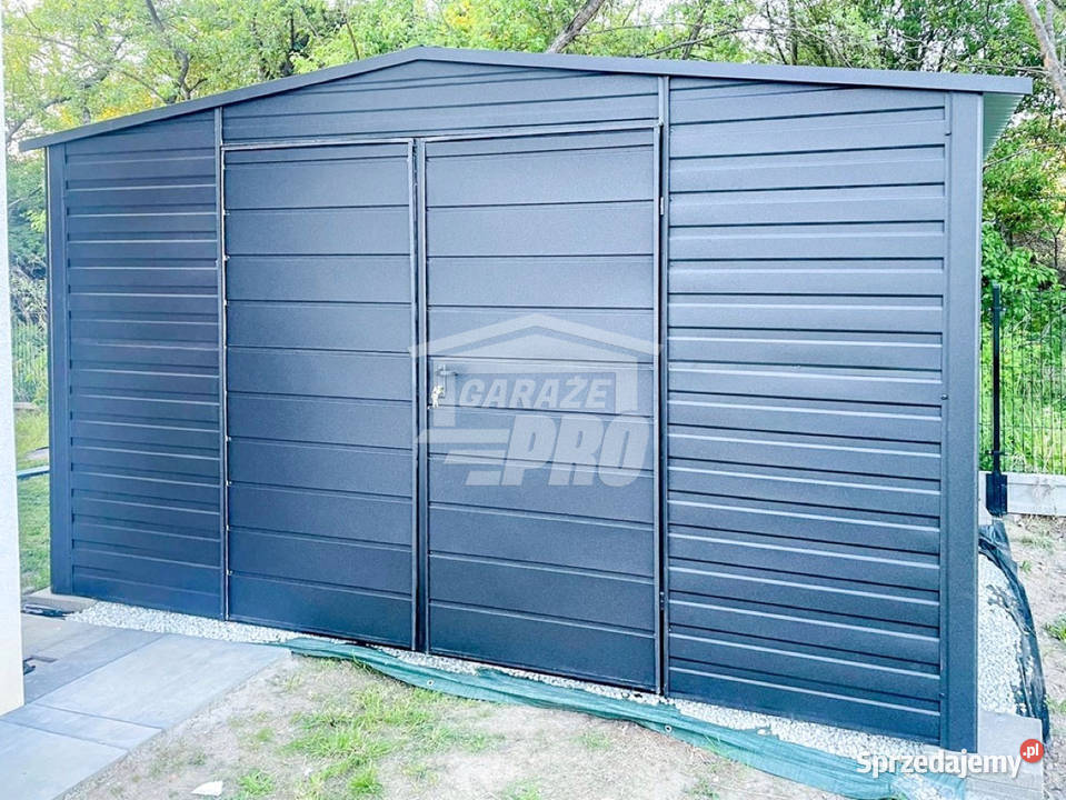 Schowek Domek Ogrodowy 4x3m Brama Dwuskrzydłowa Szczecin sprzedam