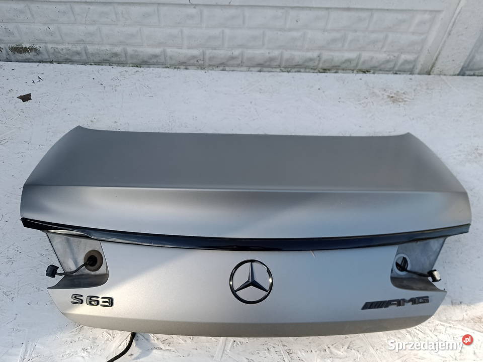 KLAPA BAGAŻNIKA MERCEDES SKLASA W217 COUPE S63 osobowe Rakoniewice