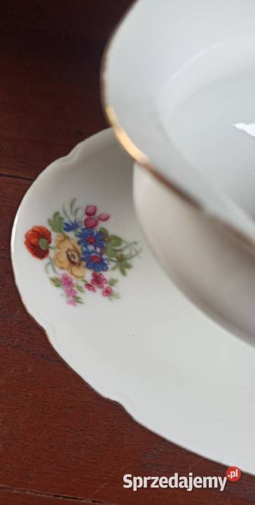 Sosjerka Victoria Czechoslovakia Piękny dekor Gdańsk