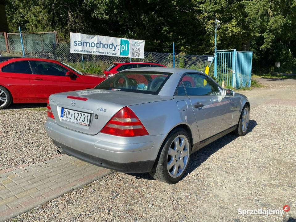Mercedes SLK 200 20 benzyna gaz skory ładny Mercedes-Benz