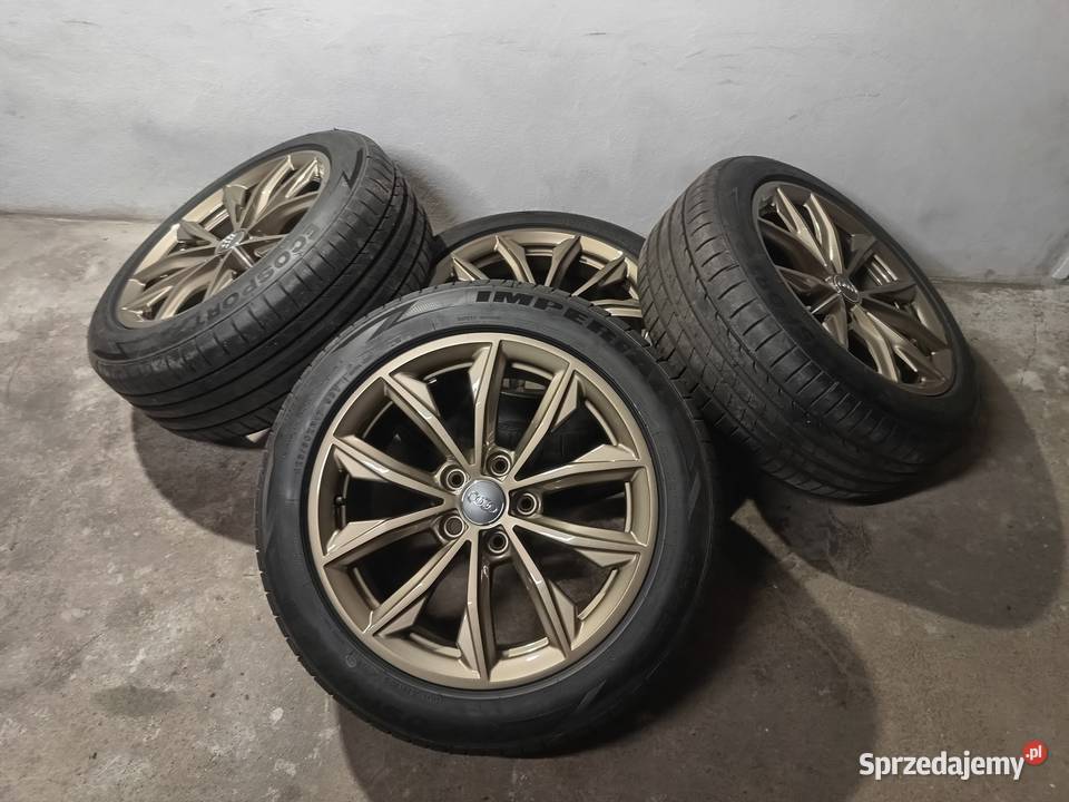 Alufelgi Opony 17 5x112 Audi A4 B8 B9 A5 Samochodowe