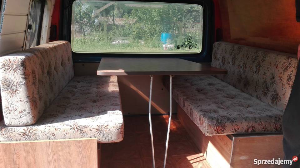 Ford transit 20 benzyna kampercamper zabudowa Rok produkcji 1989 Wolbrom