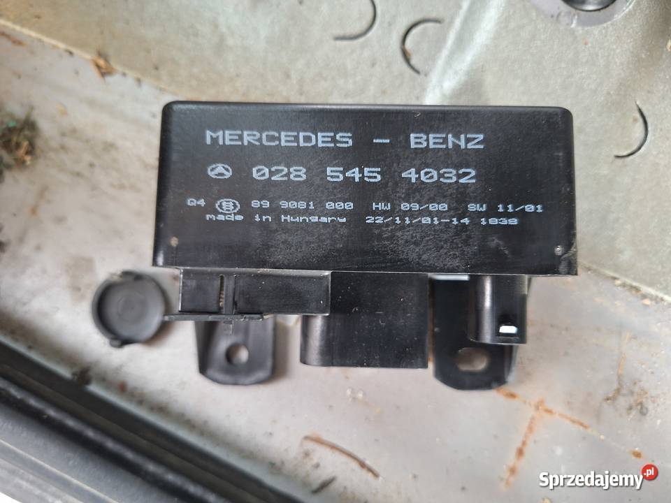 Przekaźnik Świec Żarowych Mercedes ML 27 osobowe Wisznice sprzedam