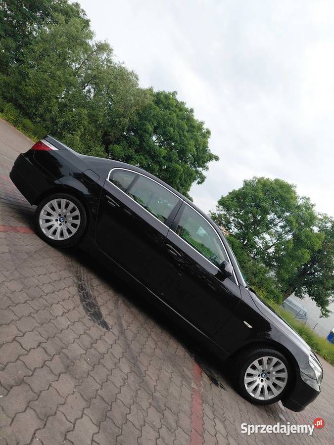 Bmw e60 20d 177 2008r nieuszkodzony mazowieckie Ciechanów