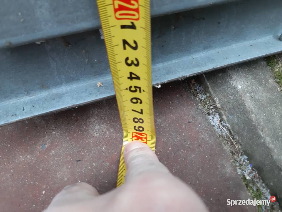 Drzwi metalowe ocieplane do hali garażowe 93cm Lublin