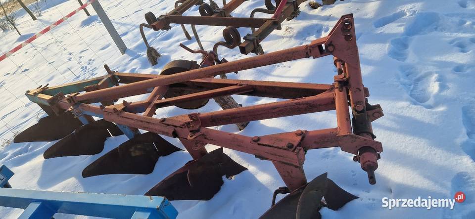 Pług 5 skibowy zagonowy nieuszkodzony
