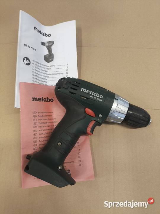 Wkrętarka Metabo BS 12 NiCd Kraków