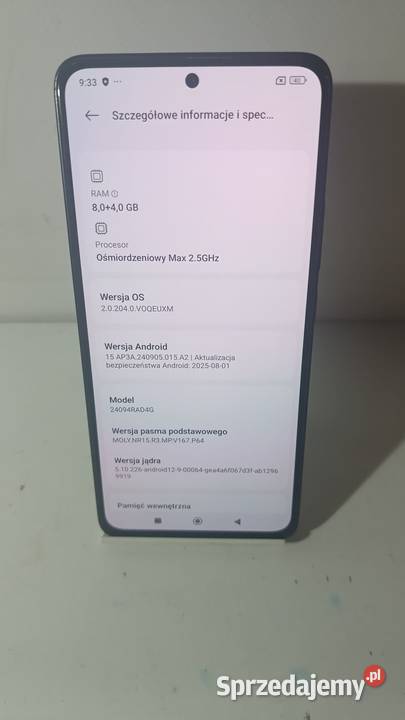 Smartfon Redmi Note 14 5G 8256GB Katowice sprzedam
