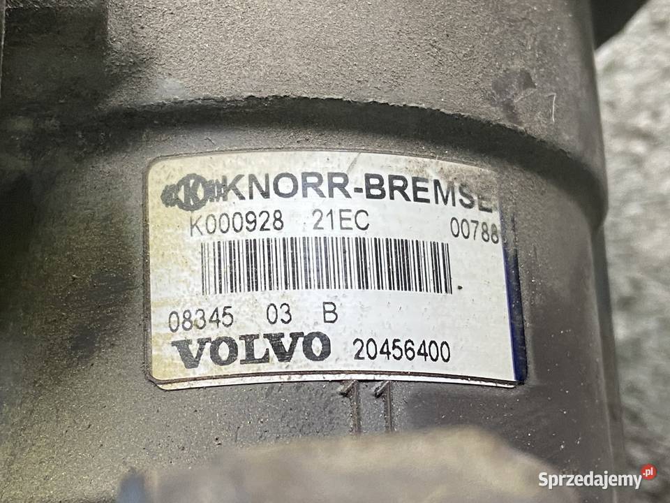 Zawór Hamulcowy Volvo 20456400 KNORR K000928 Maszewo