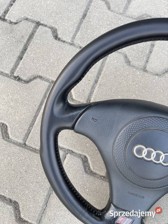 Audi a4 a6 a8 kierownica 3ramienna skórzana stan osobowe lubelskie