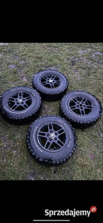 Opony z felgami 5x127 Jeep Bf goodrich all świętokrzyskie Zagajów
