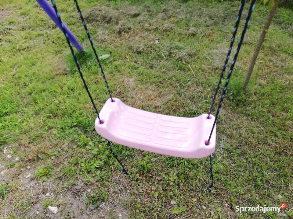 Huśtawka metalowa dzieci podwójna Szydłowiec sprzedam
