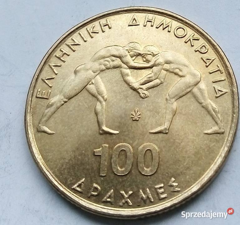 GRECJA100 DRACHM1999 rZAPASY