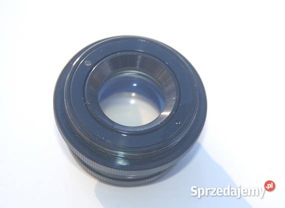 Stary obiektyw powiększalnik PZO AMAR F105 145 Cieszyn