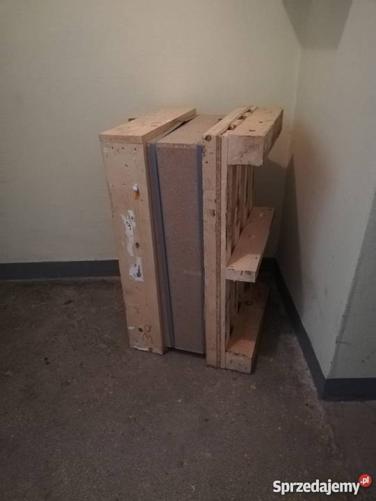 skrzynia drewniana paletowa transportowa