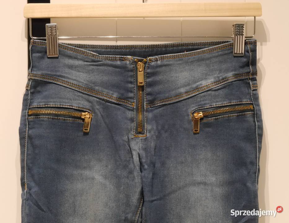 Tally Weijl spodnie zamki 34 XS 36 S dolnośląskie Wrocław