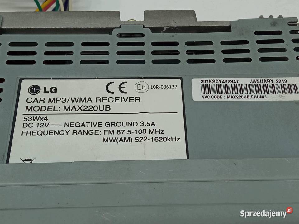 RADIO LG 220UB Skoda Fabia I 19992007