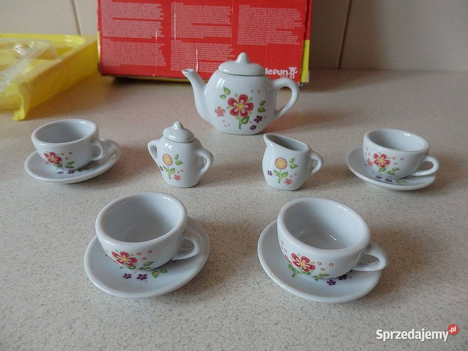 Porcelanowy Serwis do Herbaty elefun TOYS NOWY sprzedam