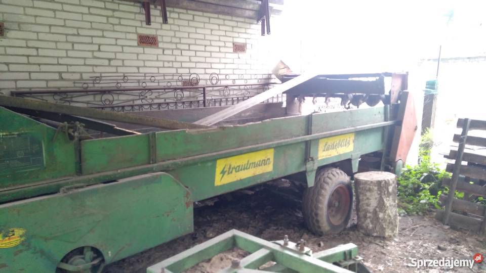 Rozrzutnik przyczepa Samozbierająca nieuszkodzony Jadwinów