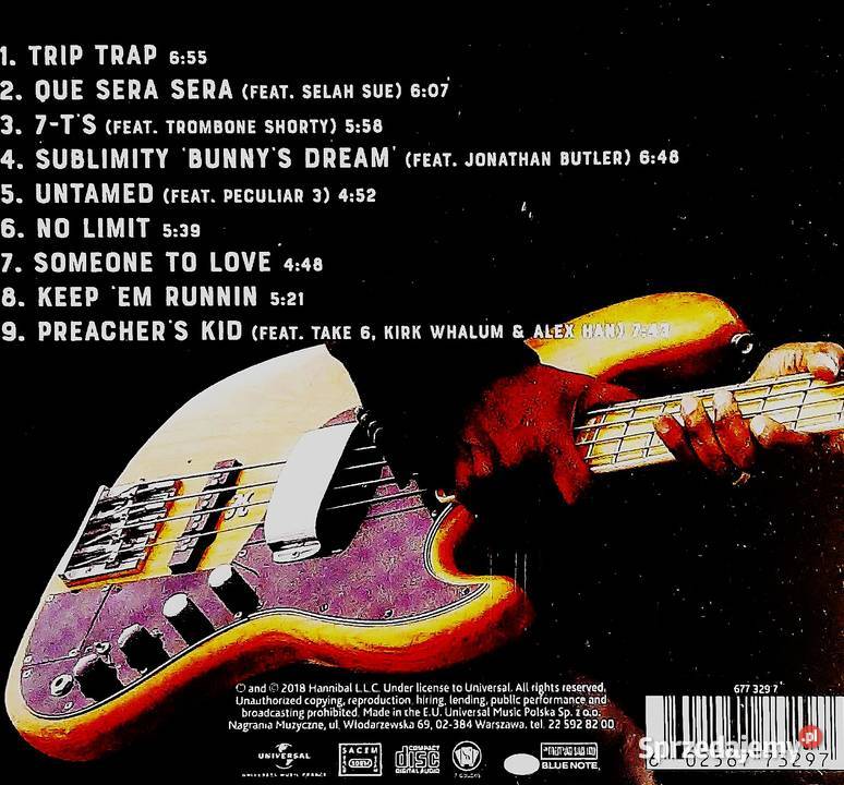 Album CD MARCUS MILLER Album Laid Black CD Płyty i kasety Warszawa sprzedam