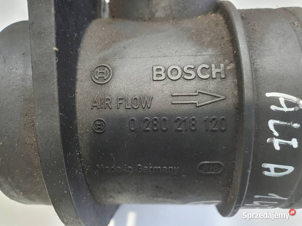 PRZEPŁYWOMIERZ Alfa Romeo 147 19 JTD POWIETRZA lubelskie Rudka