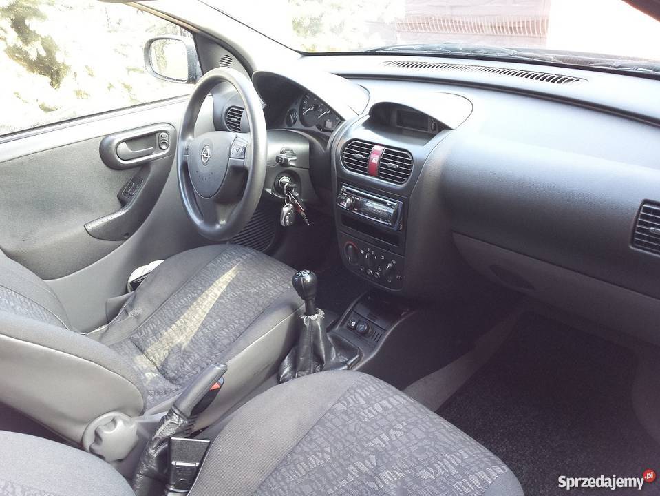 Opel Corsa C 14 LPG ABS KlimaAluEPS 5 drzwi czarny sprzedam