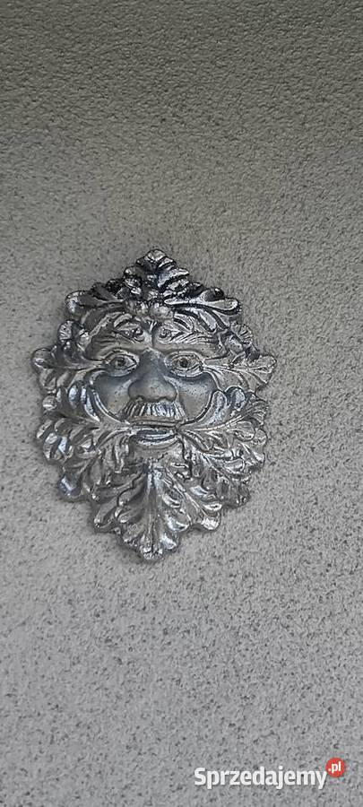 Srebrny Gnom Bozek leśny Gorzelny rzeźba Ruda Śląska