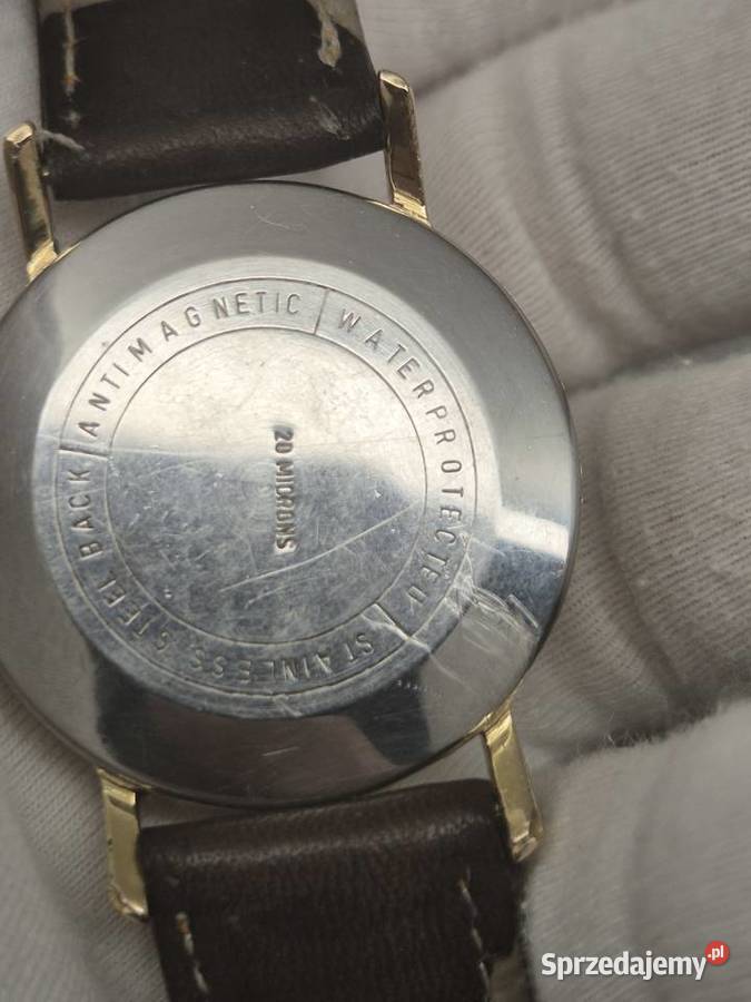 Zegarek vintage JUVENIA Linen Dial Cal 611 Chorzów sprzedam