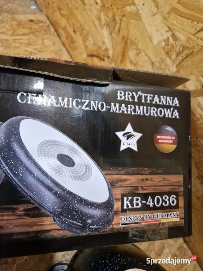 Brytfanna OWALNA MARMUROWA KlnBerg 11 l 38 3w1 Dom i Ogród Głogowa