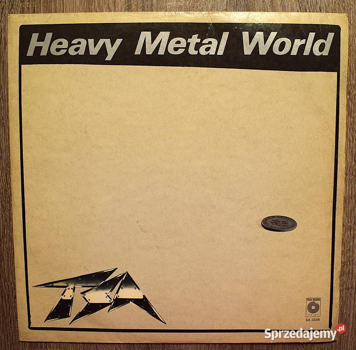 TSA Heavy Metal World wydanie I z roku 1986 Płyty i kasety Chełmno sprzedam