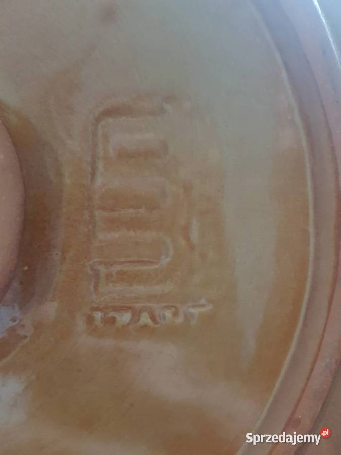 Talerz z ceramiki włoskiej Dom i Ogród wielkopolskie Wola Podłężna