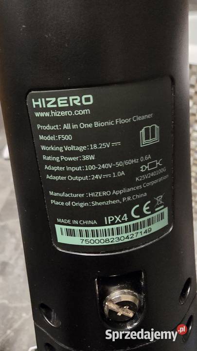 Sprzedam Mop Bioniczny Hizero F500 Łuczyce