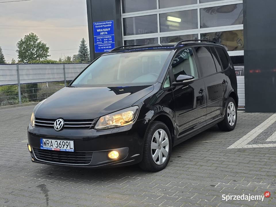 7 osób Touran 2013r TDI elektrochrom. lusterka boczne Pionki sprzedam